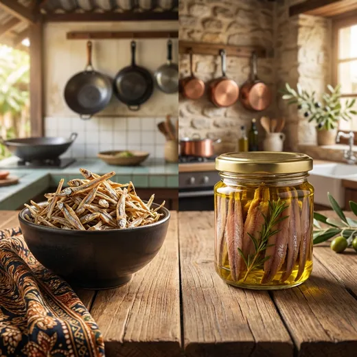 Ikan Bilis vs Anchovies: Adakah Ia Ikan yang Sama? Panduan Istilah & Kegunaan