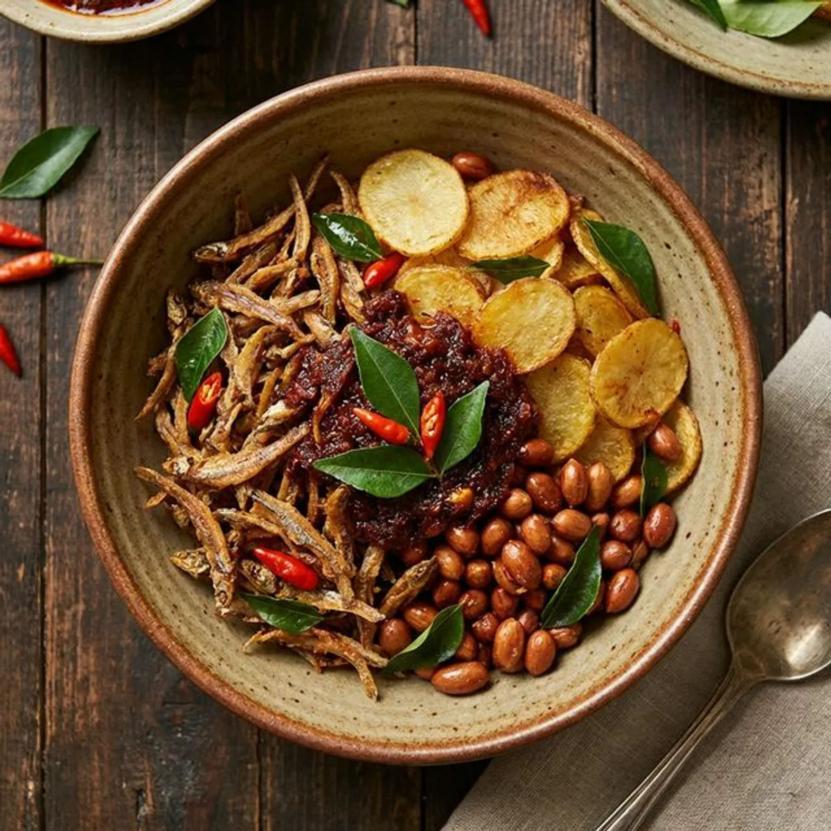 Sambal Ikan Bilis Kentang Garing: Resipi & Petua Legend Tahan Lama